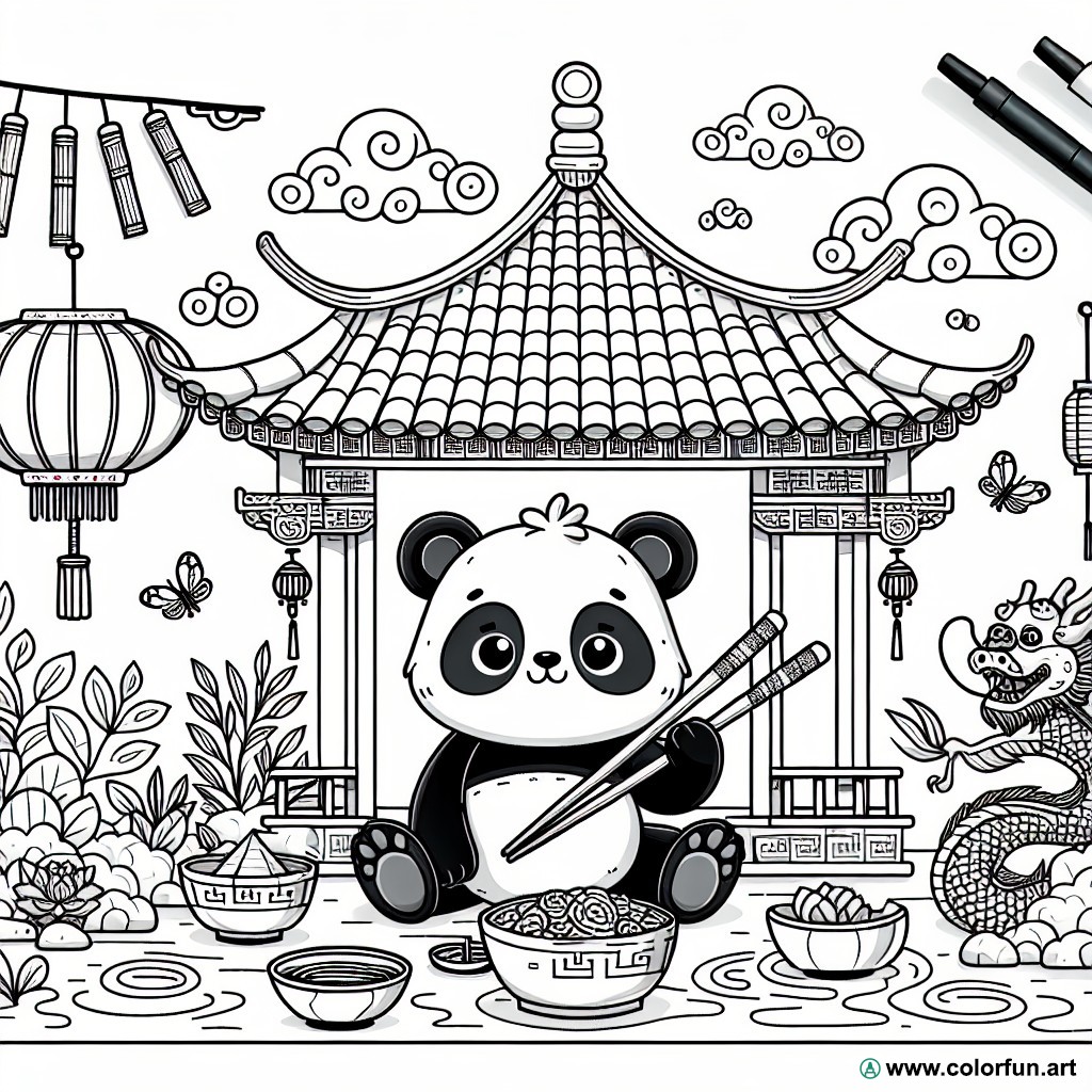 coloriage chine ps
